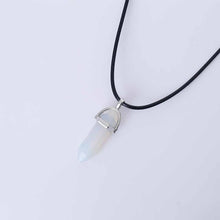 Load image into Gallery viewer, Hexagon Natural Stone Pendant [9 stone options]