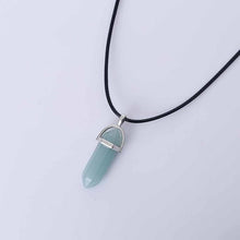 Load image into Gallery viewer, Hexagon Natural Stone Pendant [9 stone options]