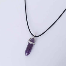 Load image into Gallery viewer, Hexagon Natural Stone Pendant [9 stone options]