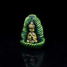 Load image into Gallery viewer, Antique Buddha Statue Incense Burner