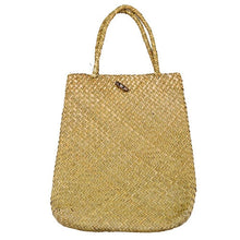 Load image into Gallery viewer, Handmade Rattan Storage Bags with Button