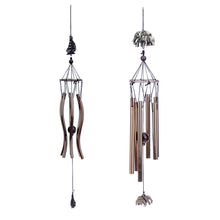 Load image into Gallery viewer, Antique Amazing Grace Deep Resonant 6 Tube Windchime