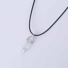 Load image into Gallery viewer, Hexagon Natural Stone Pendant [9 stone options]