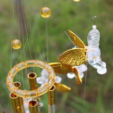 Load image into Gallery viewer, Copper Wind Chimes - Angel Cupid