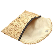 Load image into Gallery viewer, Bohemian Straw Clutch