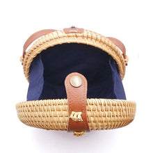 Load image into Gallery viewer, Round Bali Summer Straw Bags - 14 styles