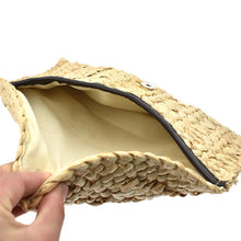 Load image into Gallery viewer, Bohemian Straw Clutch