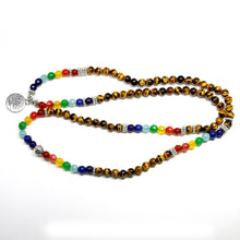 Load image into Gallery viewer, Tibetan Silver Layered Chakra Bracelet