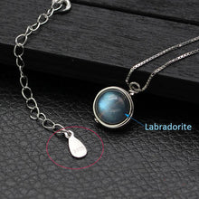 Load image into Gallery viewer, "Therapist" Labradorite S925 Pendant Necklace