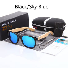 Load image into Gallery viewer, Polarized Bamboo Sunglasses