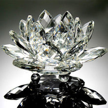 Load image into Gallery viewer, Fengshui Crystal Lotus Flower