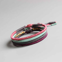 Load image into Gallery viewer, Multi Colors Buddhist Bracelets - Happiness