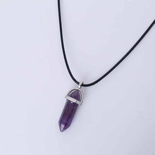 Load image into Gallery viewer, Hexagon Natural Stone Pendant [9 stone options]