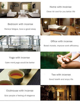Load image into Gallery viewer, Natural Backflow Incense Cones - 7 Scents