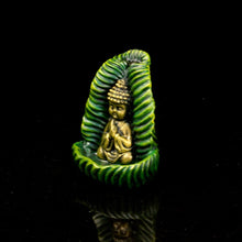Load image into Gallery viewer, Antique Buddha Statue Incense Burner