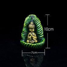 Load image into Gallery viewer, Antique Buddha Statue Incense Burner