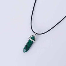 Load image into Gallery viewer, Hexagon Natural Stone Pendant [9 stone options]
