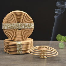 Load image into Gallery viewer, Natural Sandalwood Incense Coil - 7 Scents