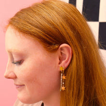 Load image into Gallery viewer, Starfall Dangle Hoop - Mix and Match Earring