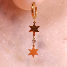 Load image into Gallery viewer, Starfall Dangle Hoop - Mix and Match Earring