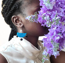 Load image into Gallery viewer, Half Circle Dangle Earrings