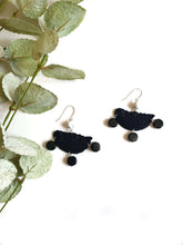 Load image into Gallery viewer, Half Circle Dangle Earrings
