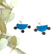 Load image into Gallery viewer, Half Circle Dangle Earrings