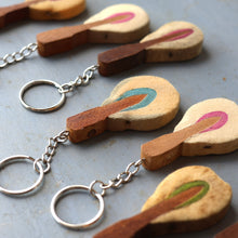 Load image into Gallery viewer, Reclaimed Piano Hammer Keychains