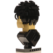 Load image into Gallery viewer, Harry Potter Bust MOC made using LEGO parts