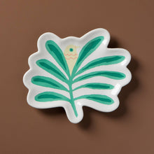 Load image into Gallery viewer, Haven Palm Tree Shaped Ceramic Trinket Tray | Catch-all Decorative Tray | 4.75” x 4”