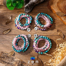 Load image into Gallery viewer, Charms Mixed Stones Mala | Vitality
