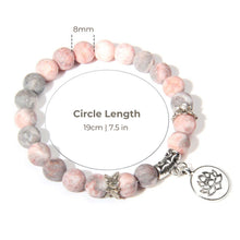 Load image into Gallery viewer, Healing Jasper Crystal Calming &amp; Grounding Bracelet