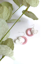 Load image into Gallery viewer, Heart on hoops