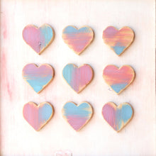 Load image into Gallery viewer, Heart Grid Art Prints