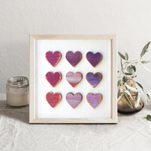 Load image into Gallery viewer, Heart Grid Art Prints