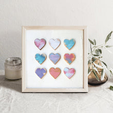 Load image into Gallery viewer, Heart Grid Art Prints
