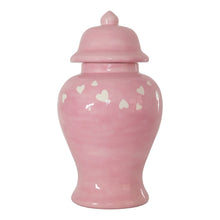 Load image into Gallery viewer, "Love is in the Air" Ginger Jars in Bubble Gum Pink