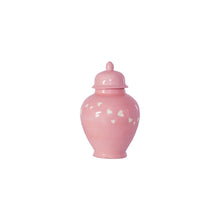Load image into Gallery viewer, "Love is in the Air" Ginger Jars in Bubble Gum Pink