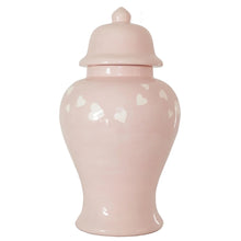 Load image into Gallery viewer, "Love is in the Air" Ginger Jars in Cherry Blossom Pink