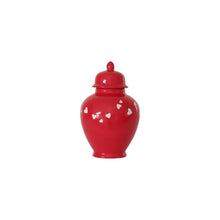 Load image into Gallery viewer, "Love is in the Air" Ginger Jars in Red