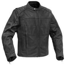 Load image into Gallery viewer, HellBorn - Men’s Leather Motorcycle Jacket
