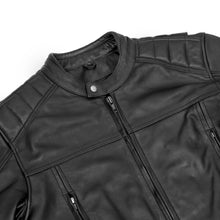 Load image into Gallery viewer, HellBorn - Men’s Leather Motorcycle Jacket