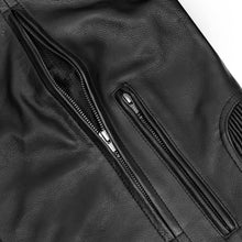 Load image into Gallery viewer, HellBorn - Men’s Leather Motorcycle Jacket