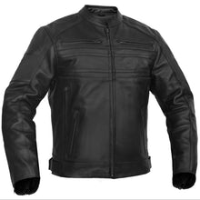 Load image into Gallery viewer, Tarmac Mens Leather Motorcycle Jacket