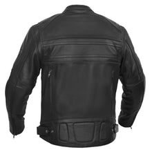 Load image into Gallery viewer, Tarmac Mens Leather Motorcycle Jacket