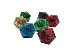 Load image into Gallery viewer, Holiday Mystery Metal D20