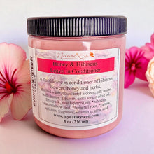 Load image into Gallery viewer, Honey &amp; Hibiscus Leave In Conditioner 8 oz (detangler)