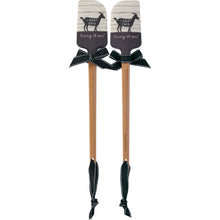 Load image into Gallery viewer, I Goat This Bring It On Silicone Spatula | Wooden Handle Double-Sided Spatula