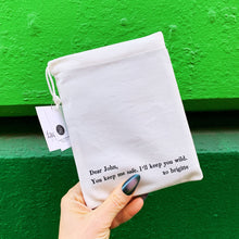 Load image into Gallery viewer, I Like Receiving A Letter Greeting Card Set | Set of 6 Cards and Envelopes in a Cotton Bag | Gift for Her