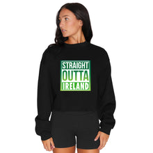 Load image into Gallery viewer, Ireland Black Crewneck